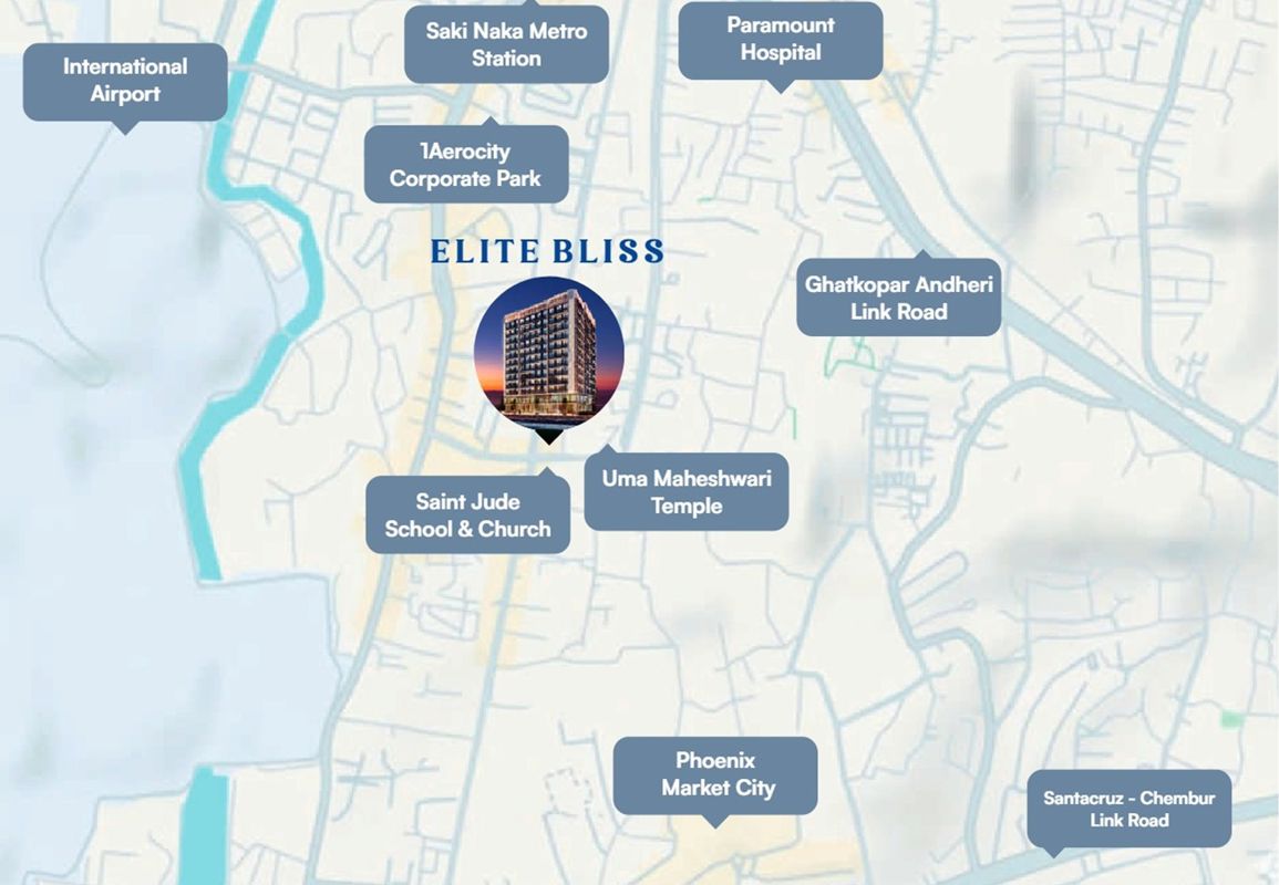 Elite Bliss Location Image
