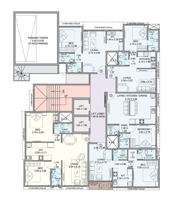 Elite MK Emerald Floor Plans
