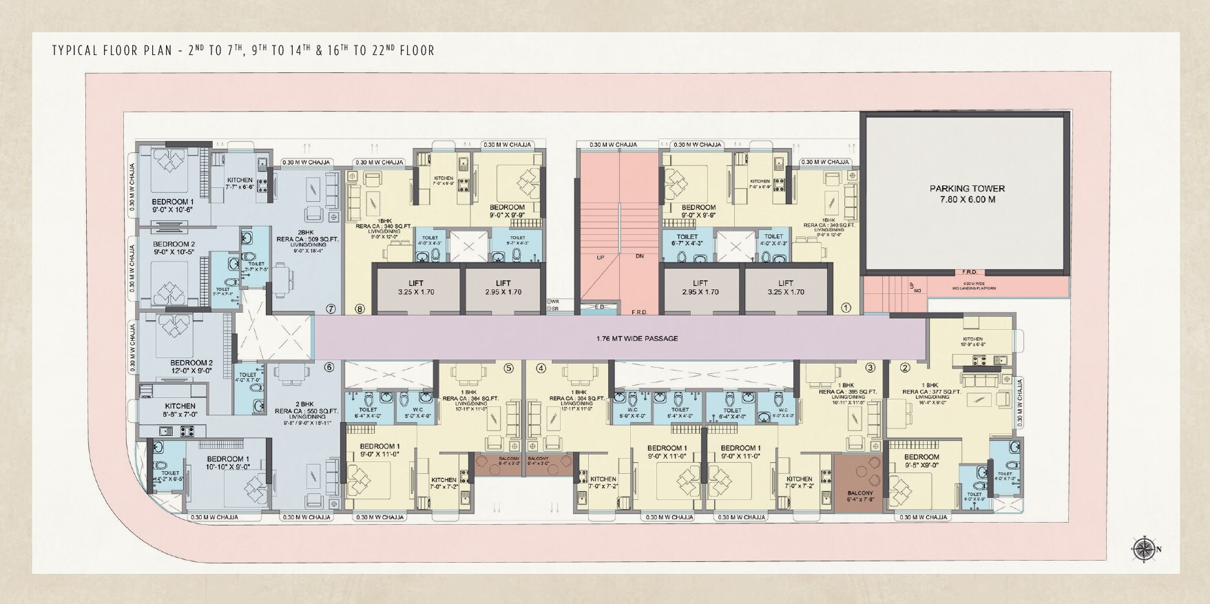 Elite MK Oasis Floor Plans