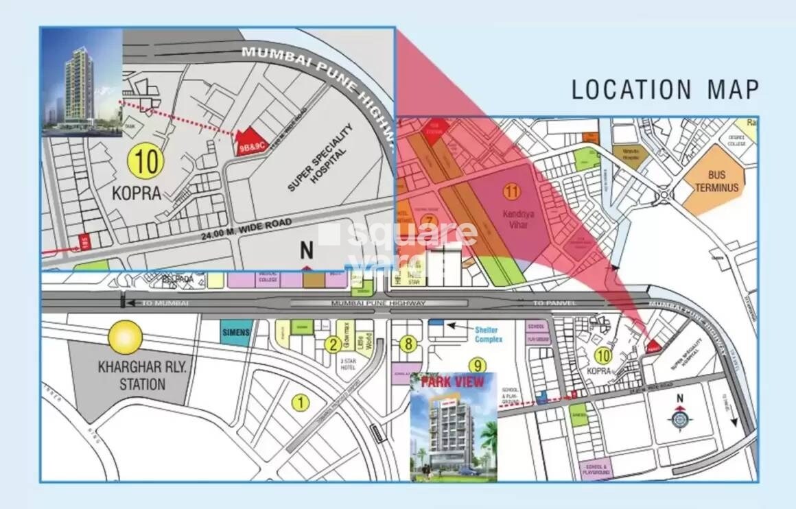 Elite Tower Borivali Location Image