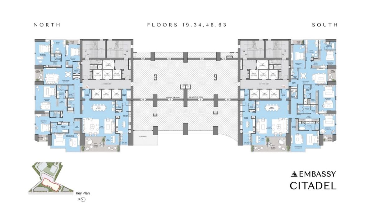 Embassy Citadel Floor Plans 2