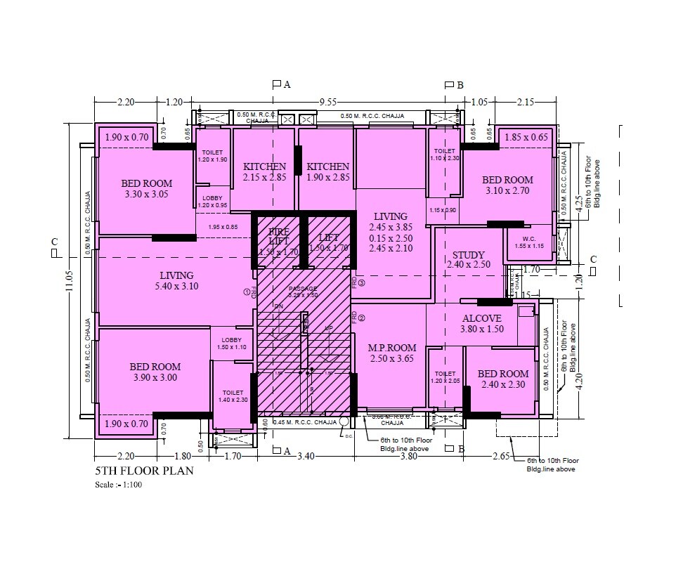 Empire Amba Aashish CHS Floor Plans