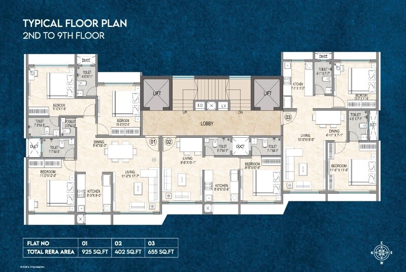 Empire Eternity Floor Plans