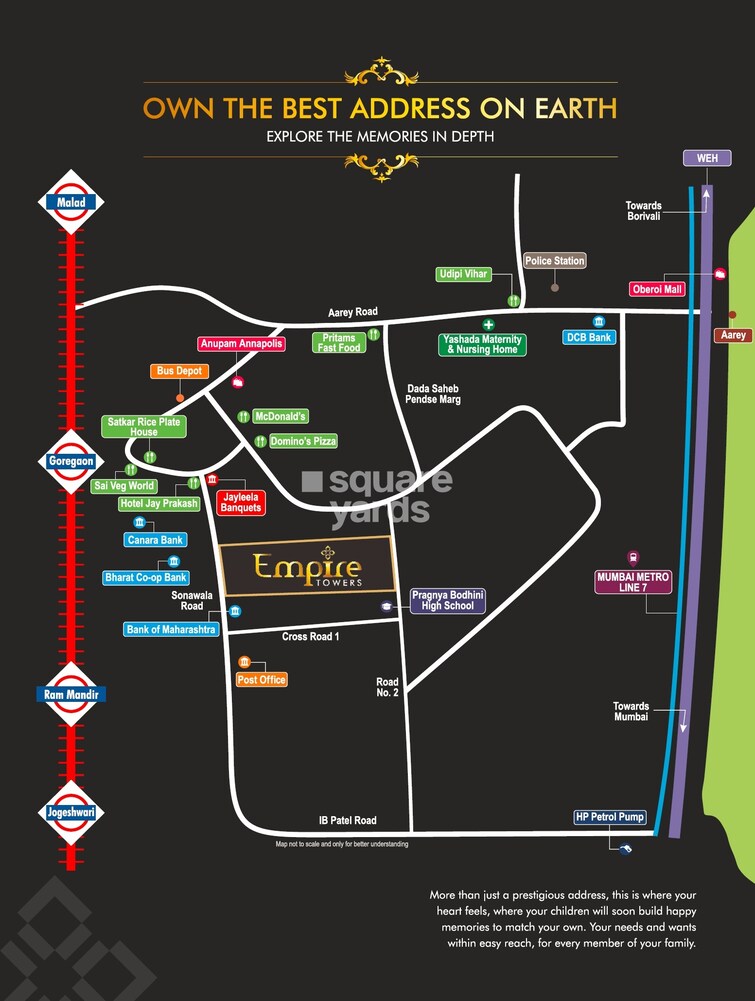 Empire Towers Location Image