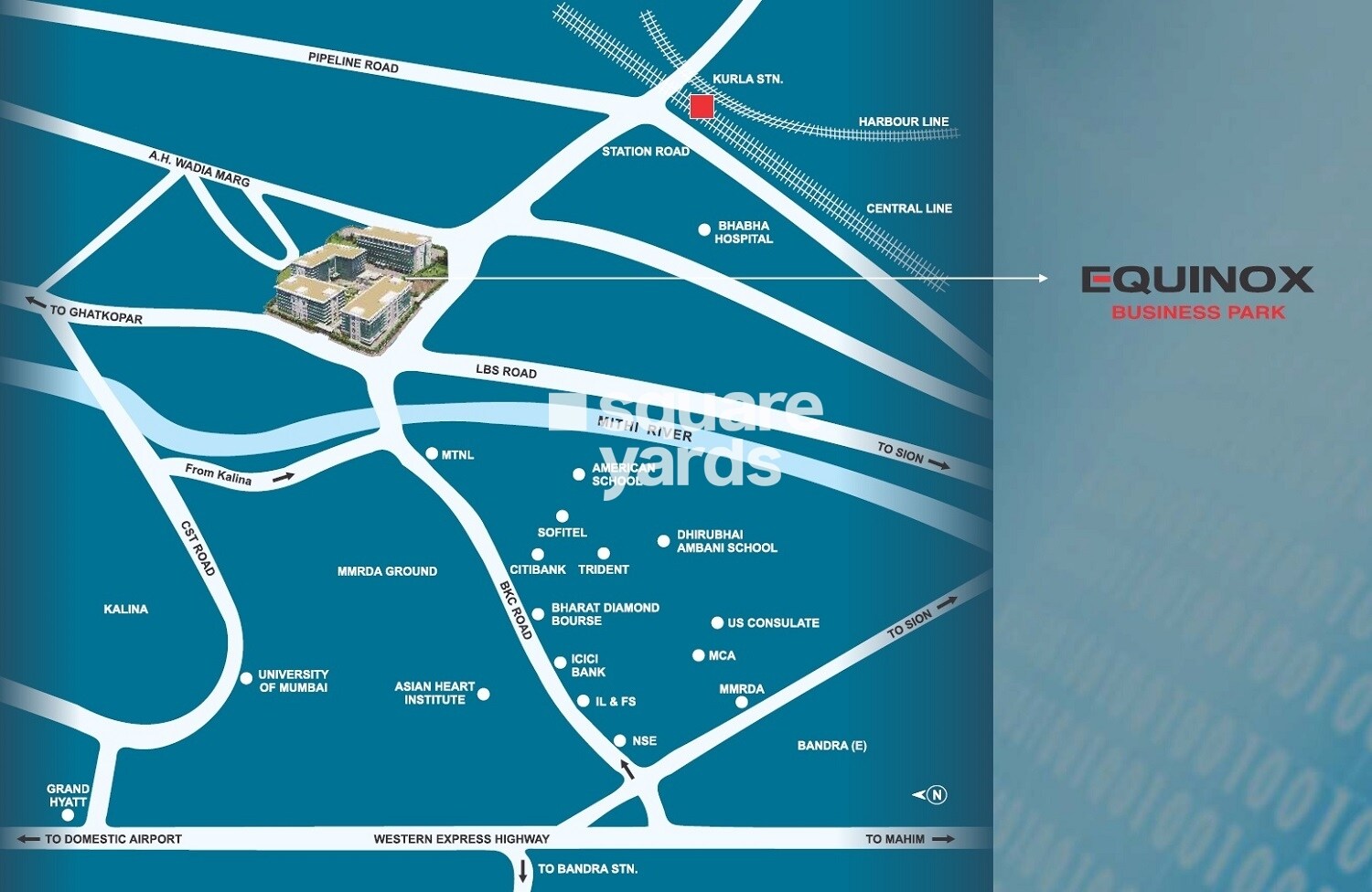 Equinox Business Park Location Image