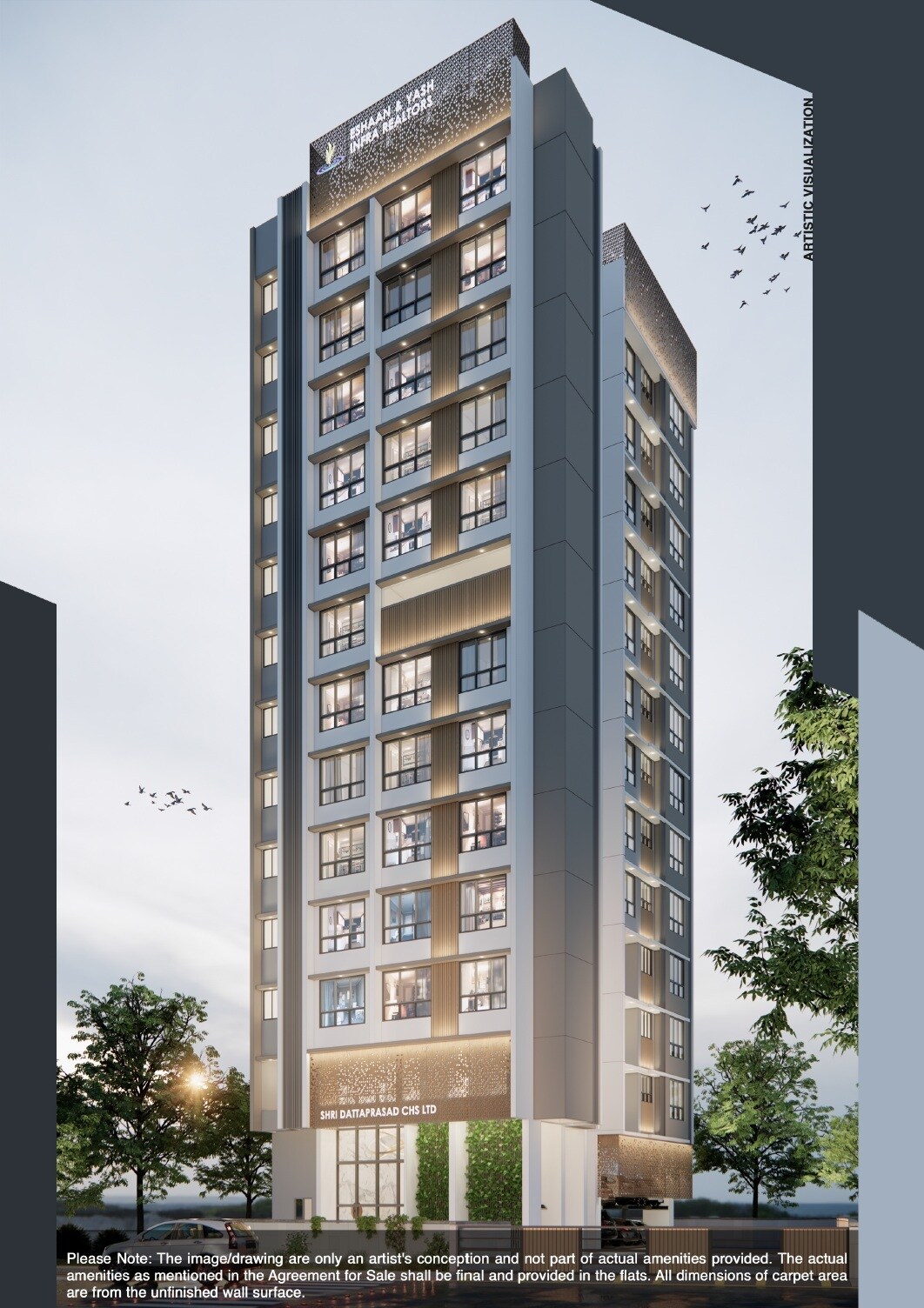 Eshaan Shri Datta Prasad CHS Apartment Exteriors