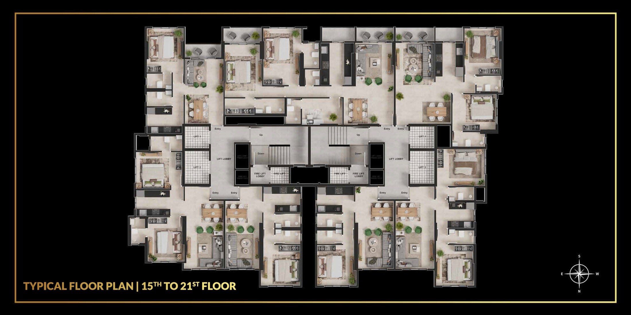 ESTO Arkis Floor Plans