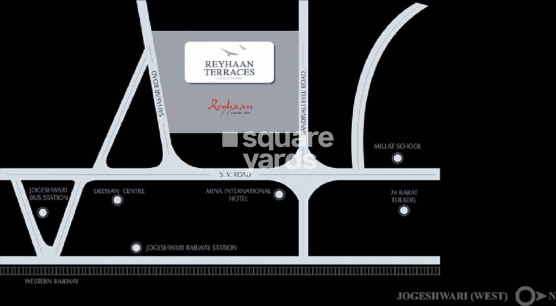 Fairmont  Reyhaan Terraces Location Image