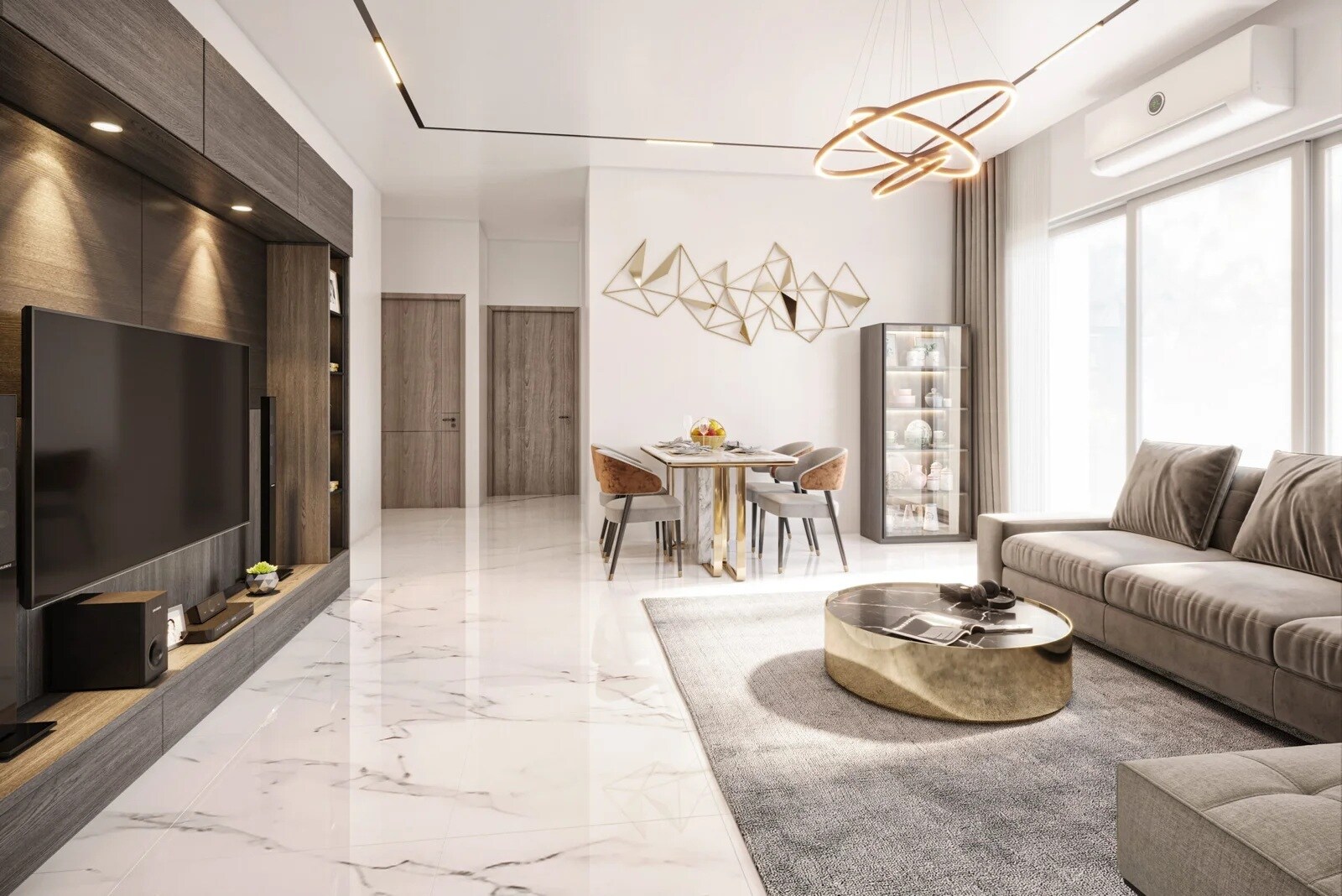 Faucett Ideal Manohar CHS Apartment Interiors 3