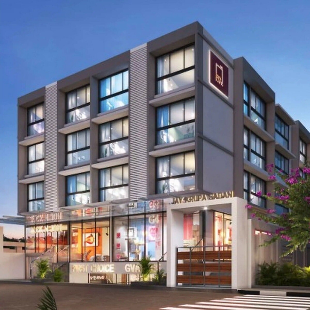 FC Jay Krupa Sadan Apartment Exteriors