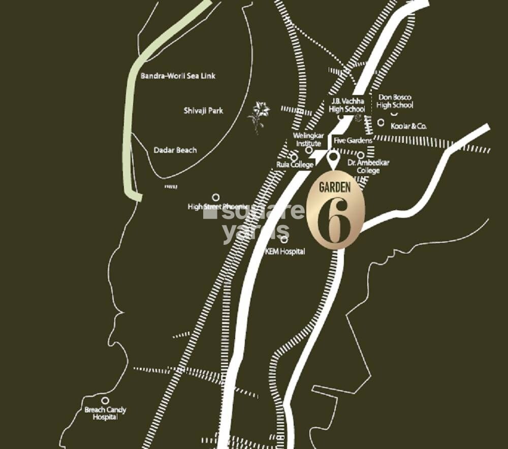 Five Senses Garden 6 Location Image