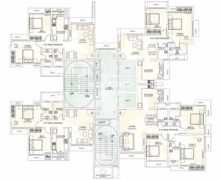 Flying Kite Floor Plans 2