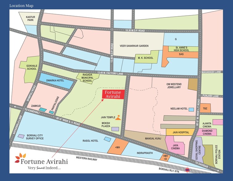 Fortune Avirahi Location Image