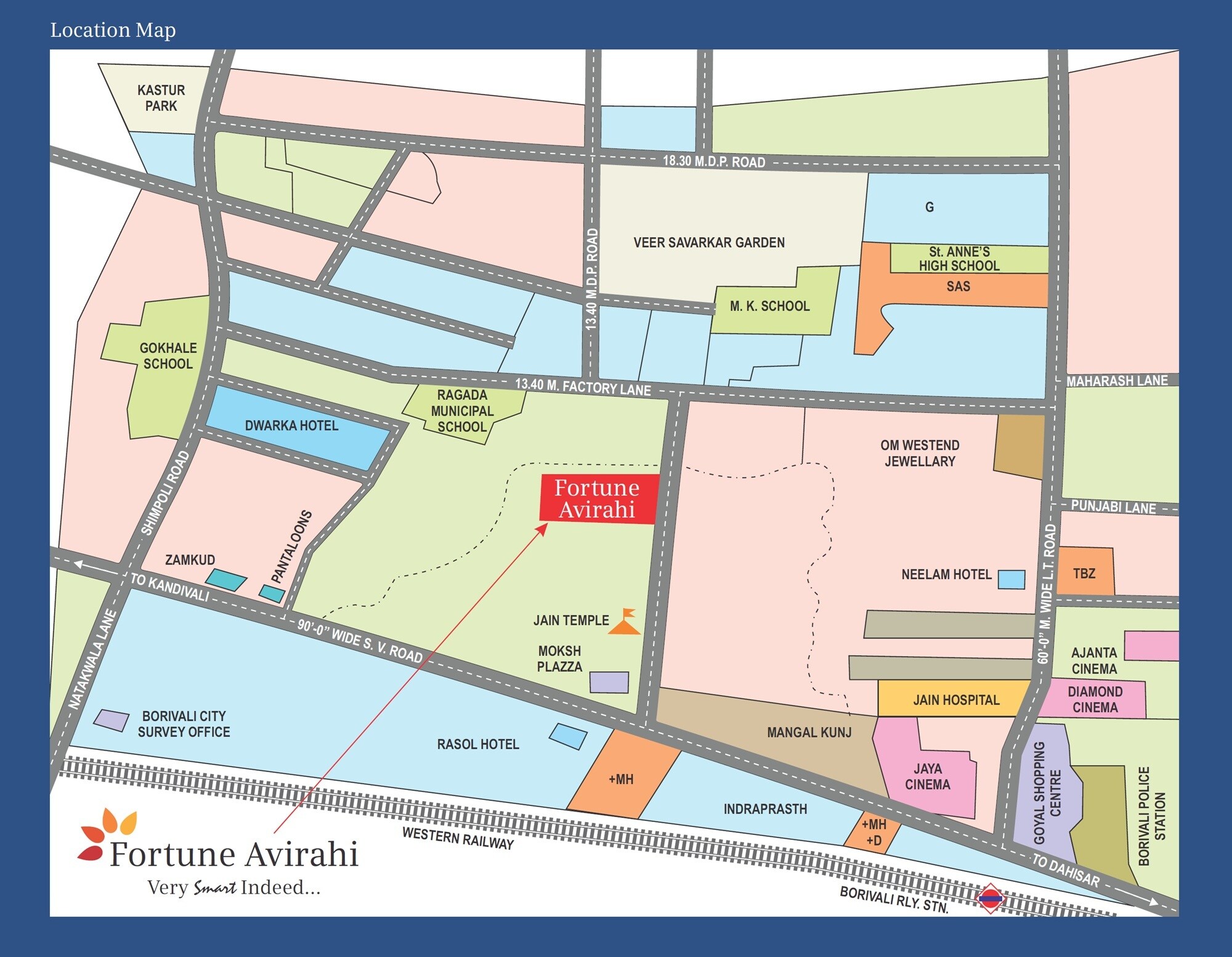 Fortune Avirahi Location Image