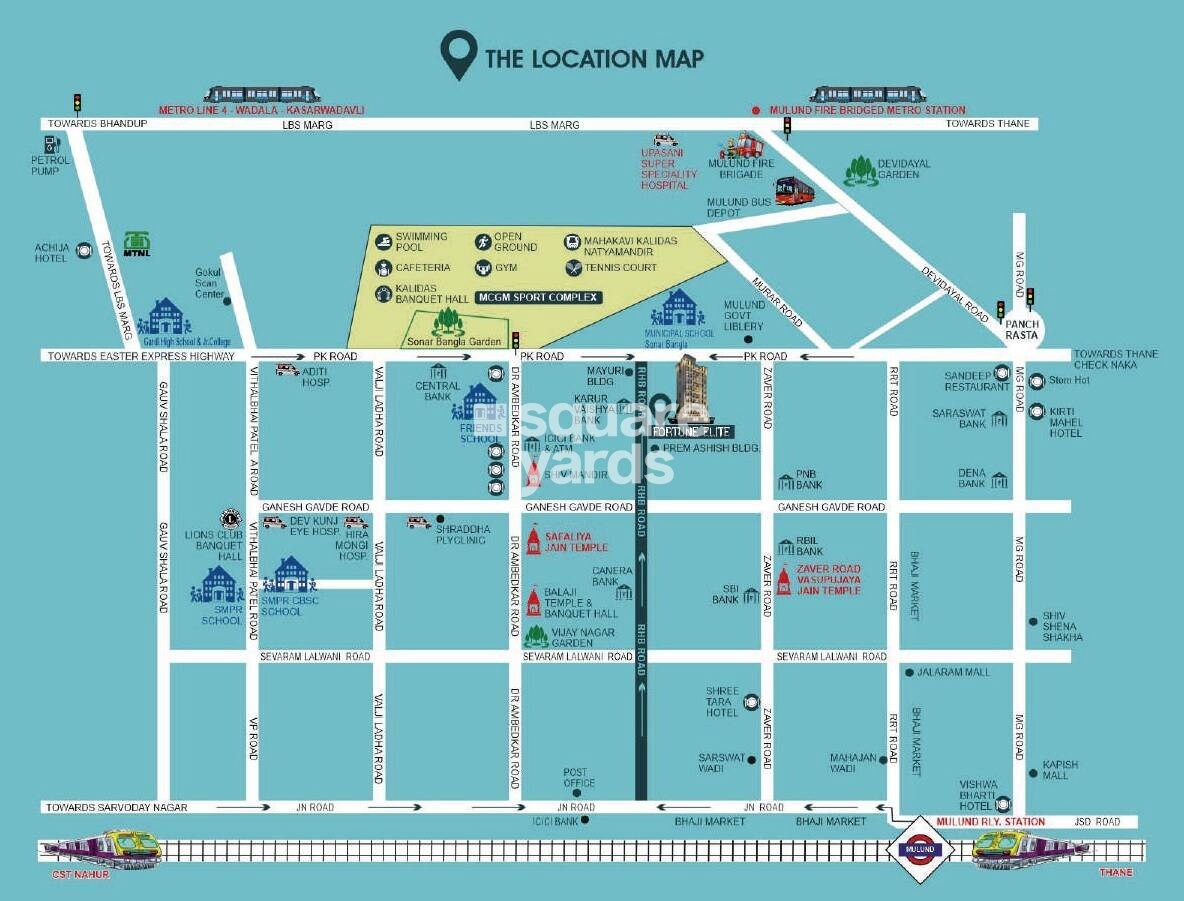 Fortune Elite Mulund West Location Image