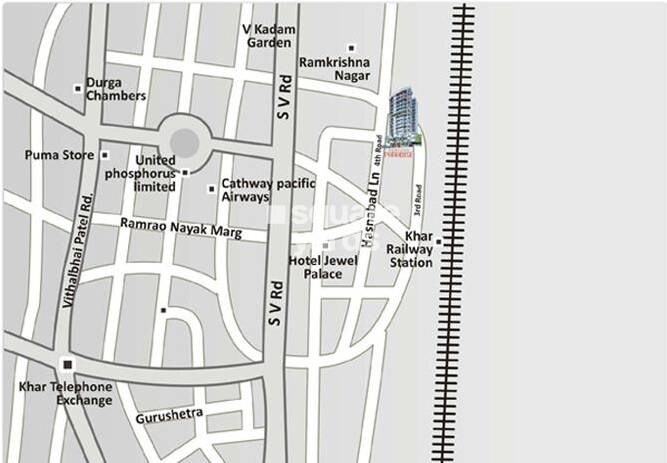 Fortune Paradise Mumbai Location Image