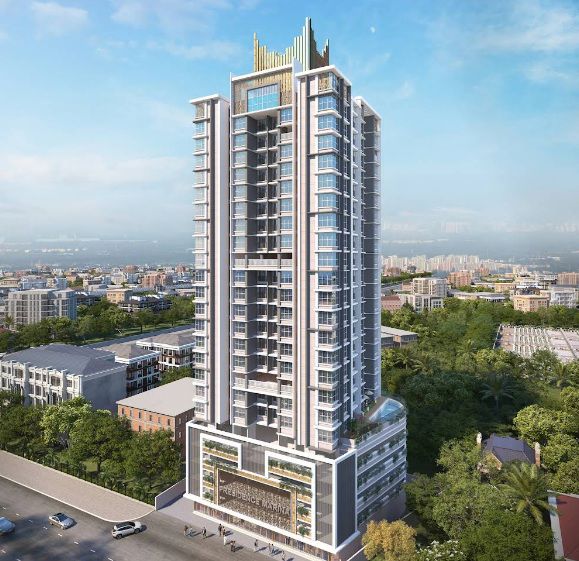 Futuristic Presidence Marina Apartment Exteriors