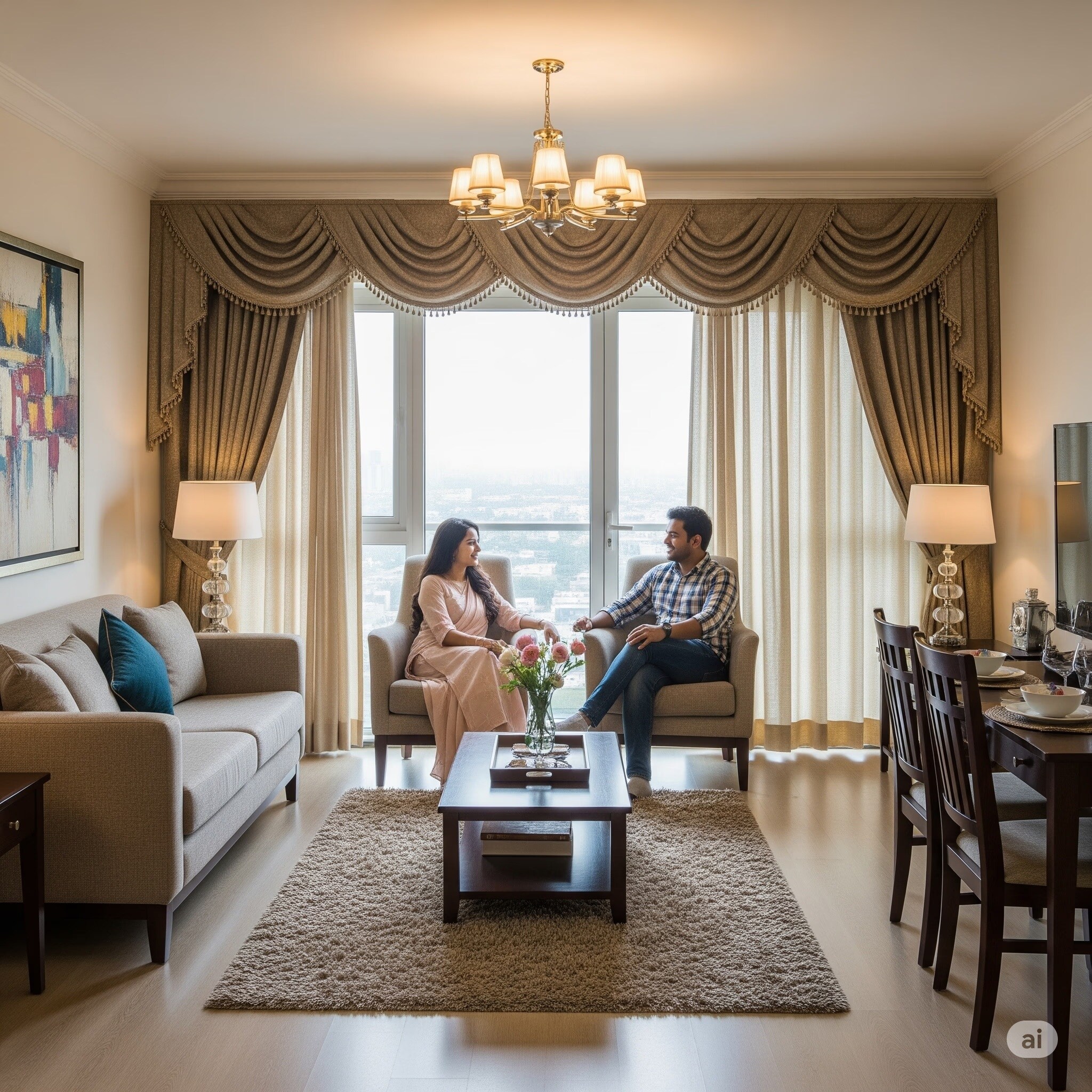 Gagangiri Aadhya Apartment Interiors 2