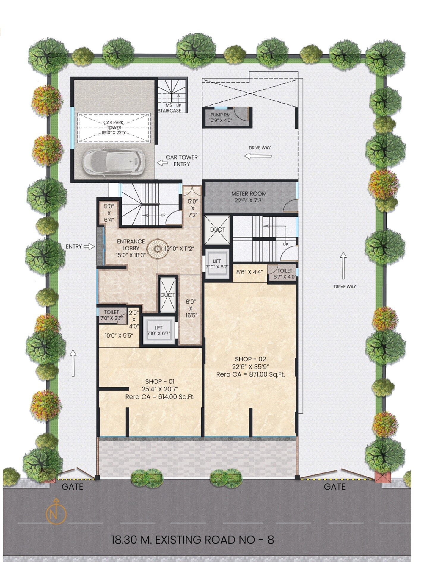 Gagangiri Aadhya Master Plan Image