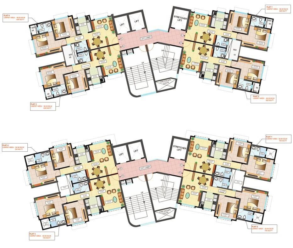 Gagangiri Elanza CHS Floor Plans