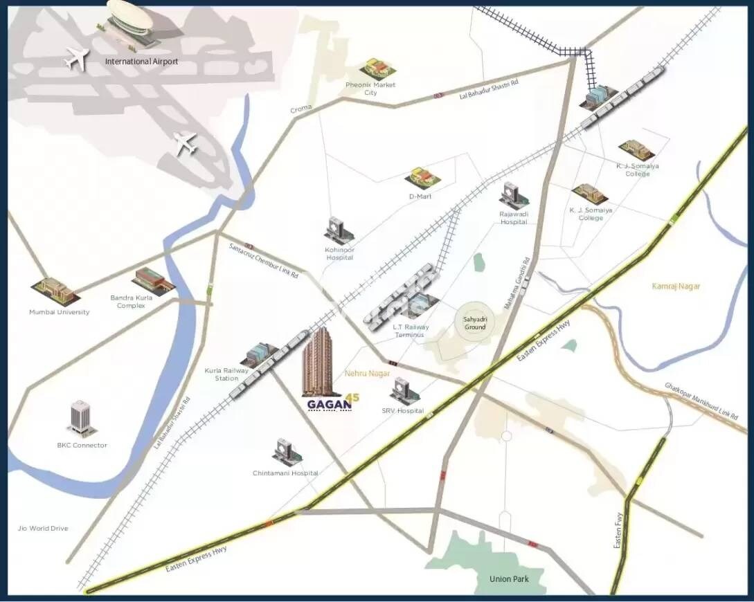 Gagangiri Gagan 45 Location Image