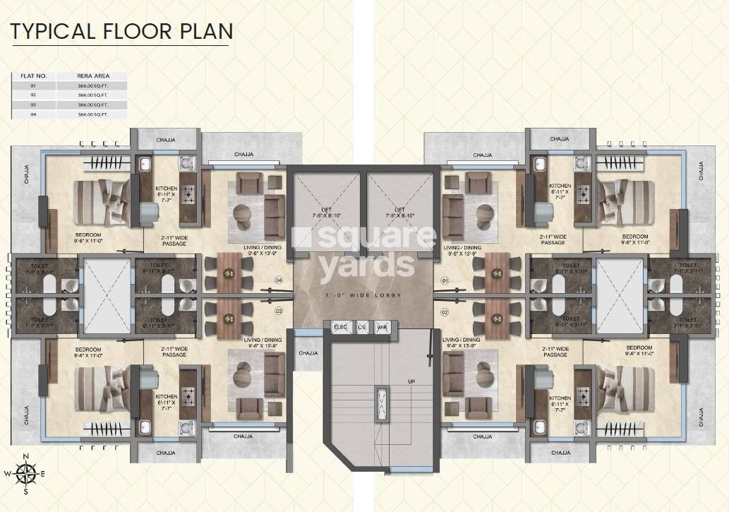 Gala Swayam Floor Plans