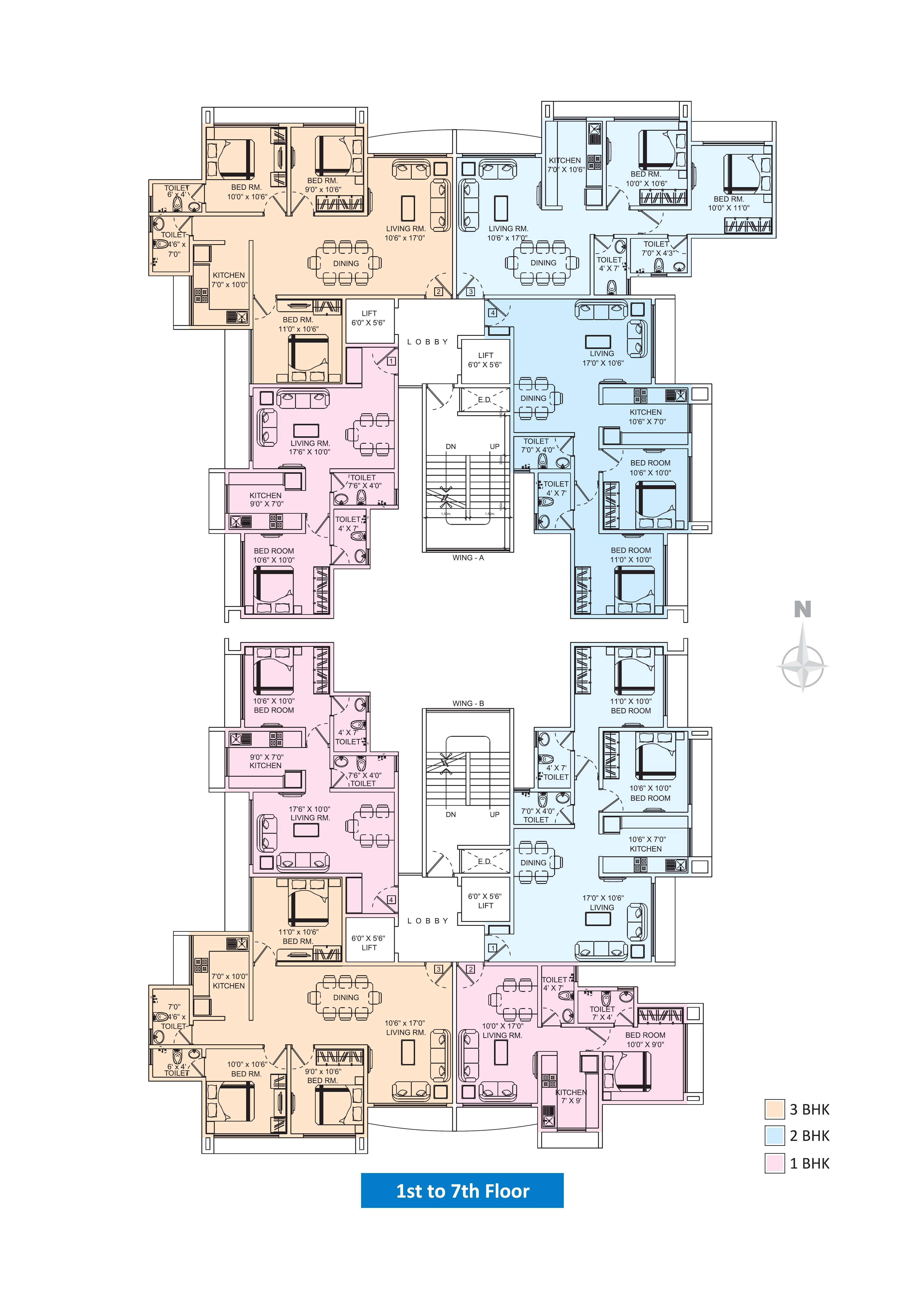 Galaxy Pinnacle Floor Plans 2