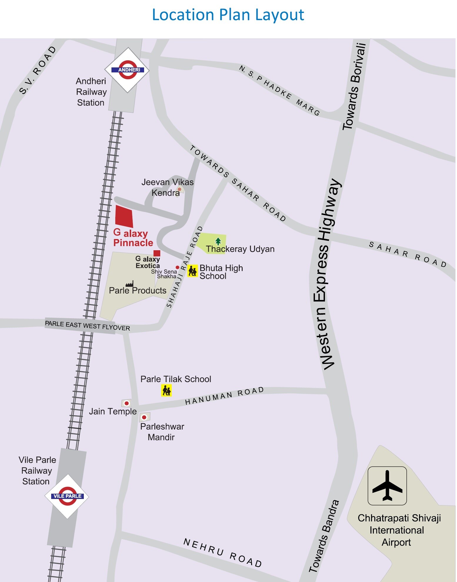 Galaxy Pinnacle Location Image