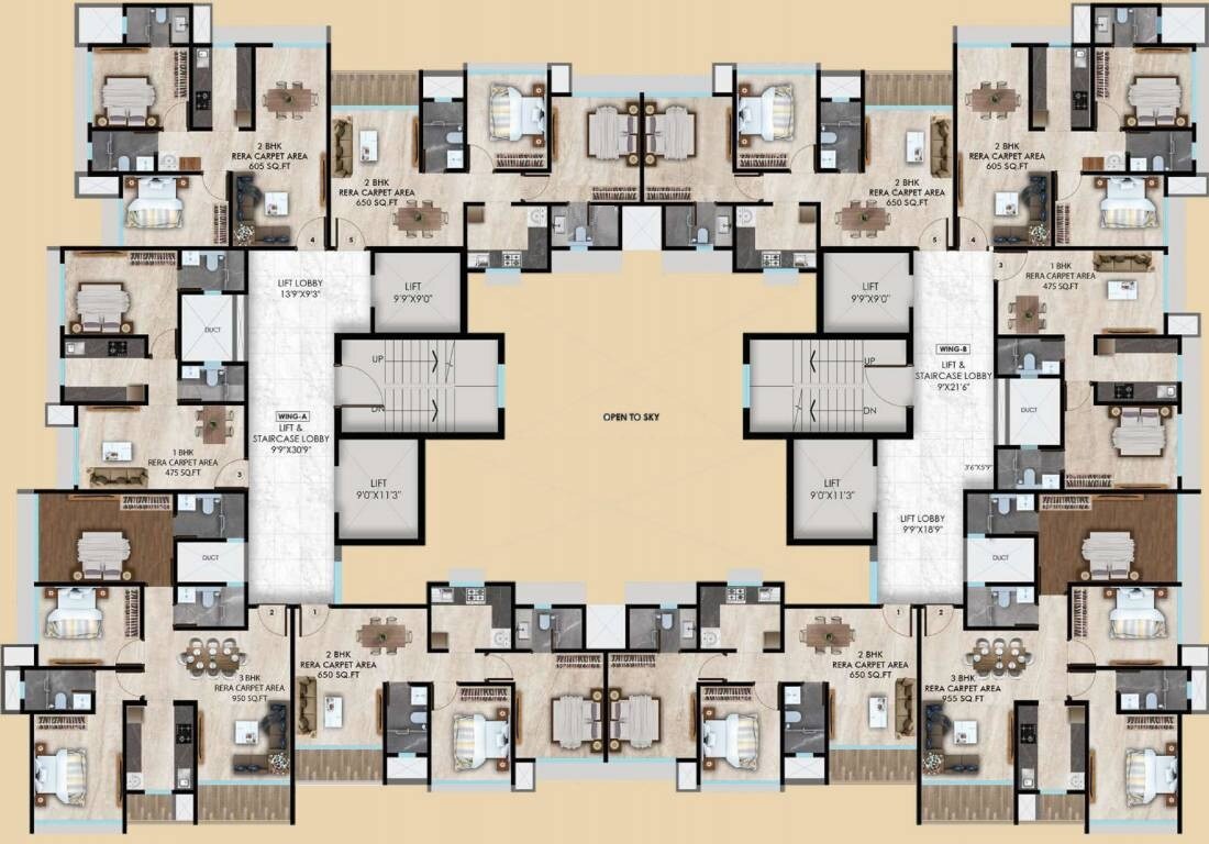 Gami And Jaydeep Estella Floor Plans 1