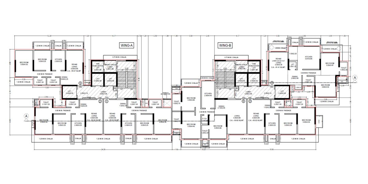Gami Pravah Floor Plans