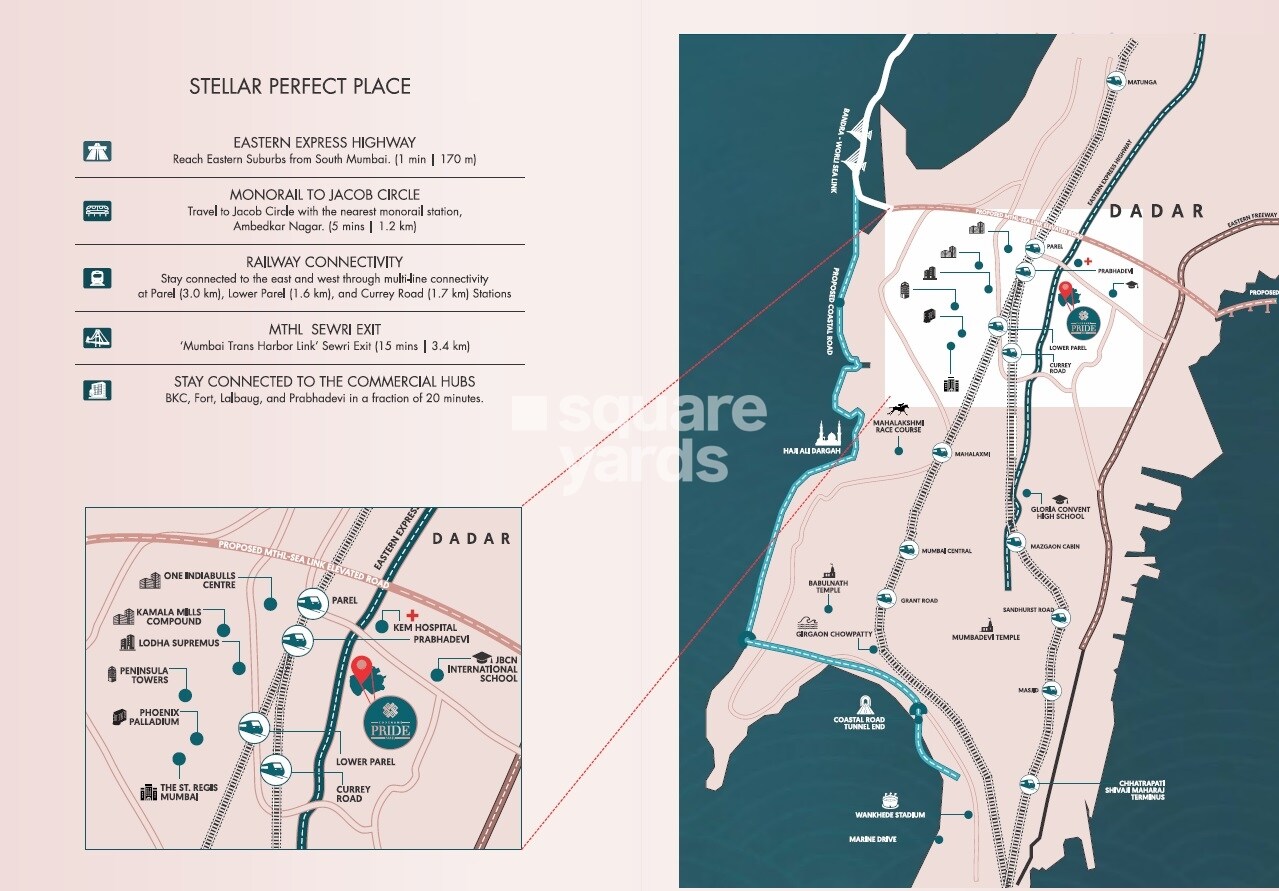 GBD Evana Heights Location Image