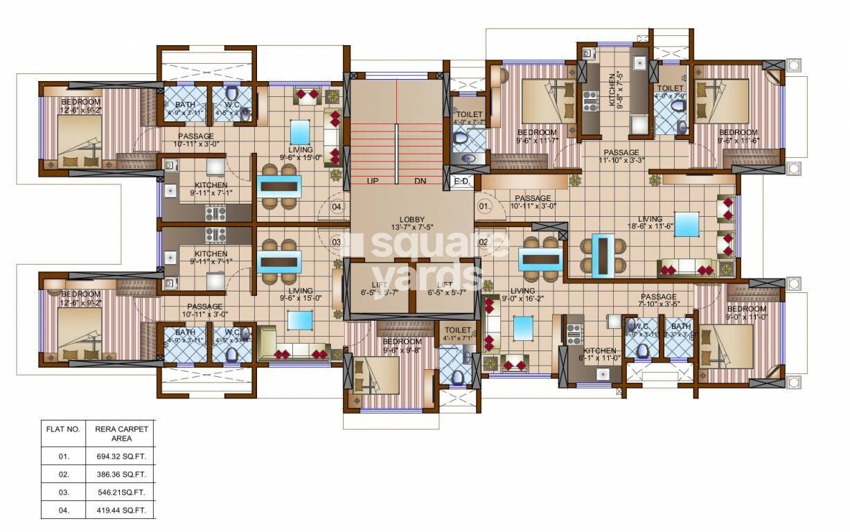 GBD Ujwala Kutir Floor Plans 1