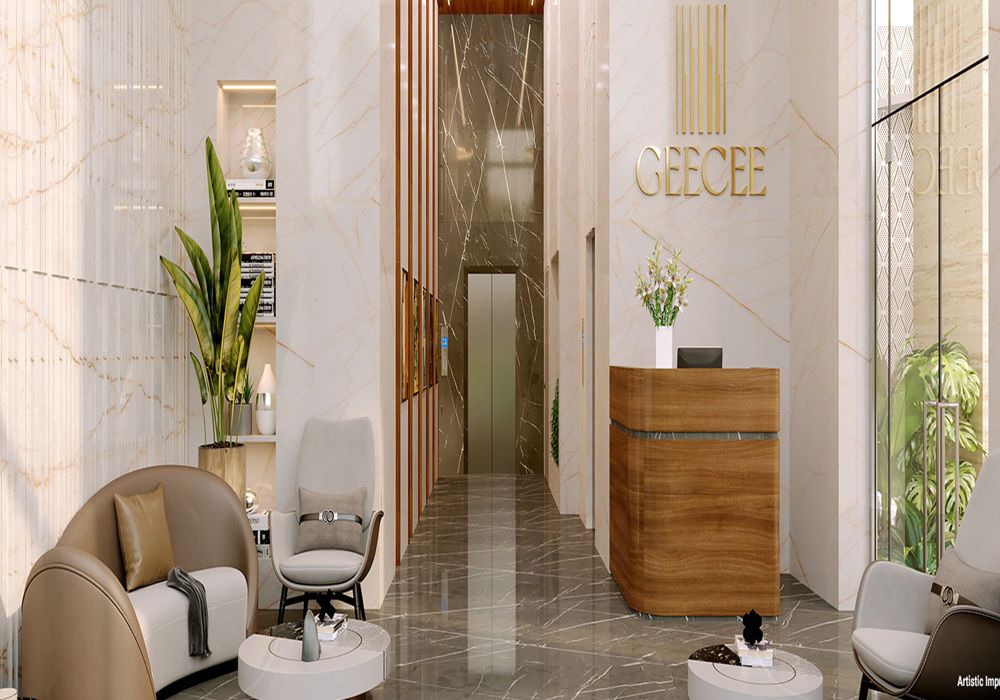 Geecee Evana Entrance View