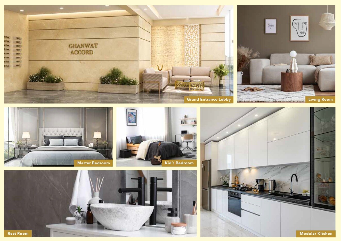 Ghanwat Accord Apartment Interiors