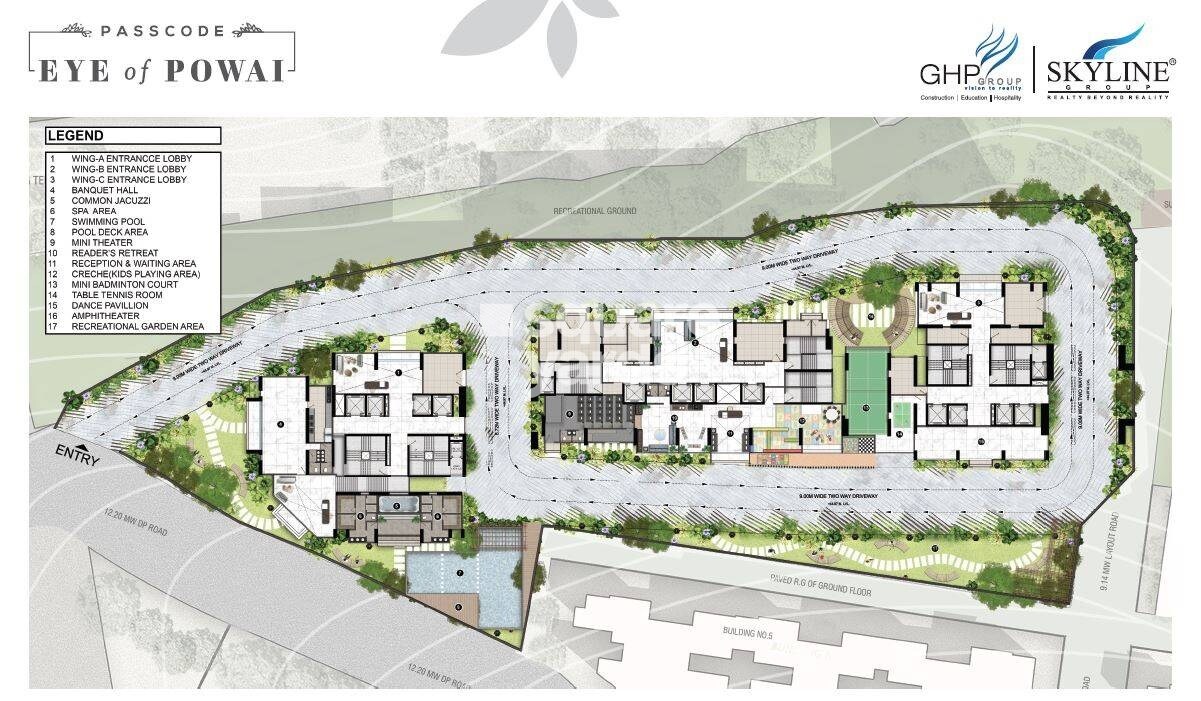 GHP Mars Suncity Master Plan Image