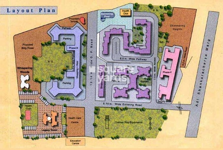 GHP Whispering Woods Master Plan Image