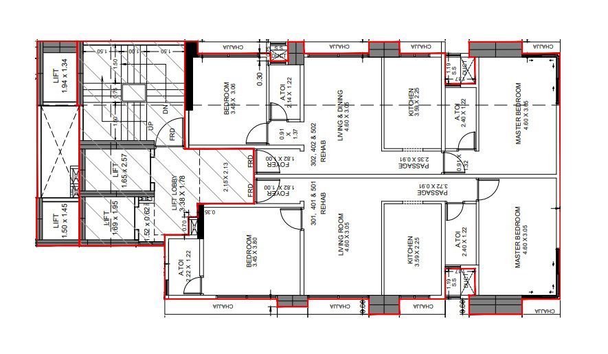 Girnar Yashwant Heights Floor Plans