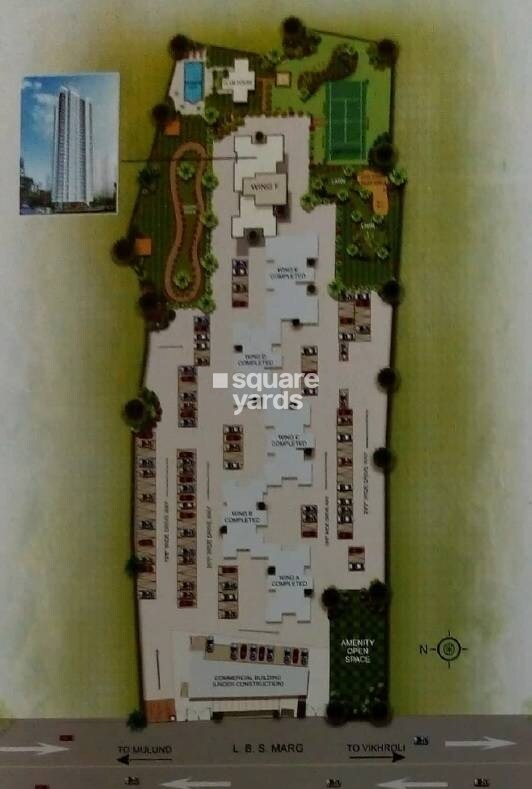 GK Sai Radha Complex Master Plan Image