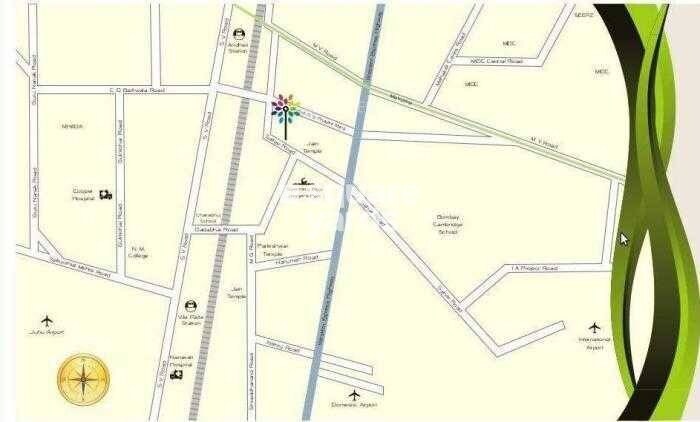 Global Shivam Centrium Location Image