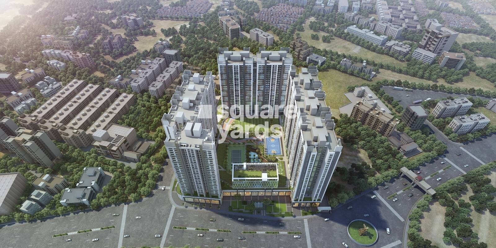 Godrej Alive Tower View