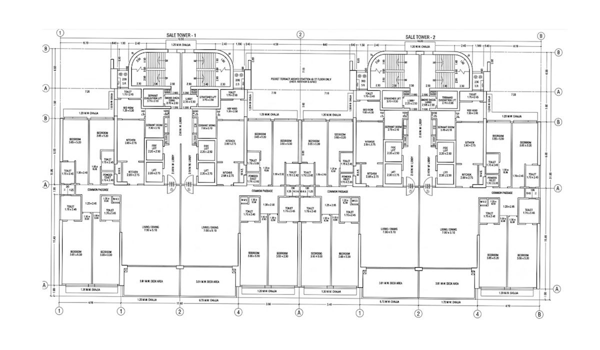Godrej Bandra Bay Floor Plans