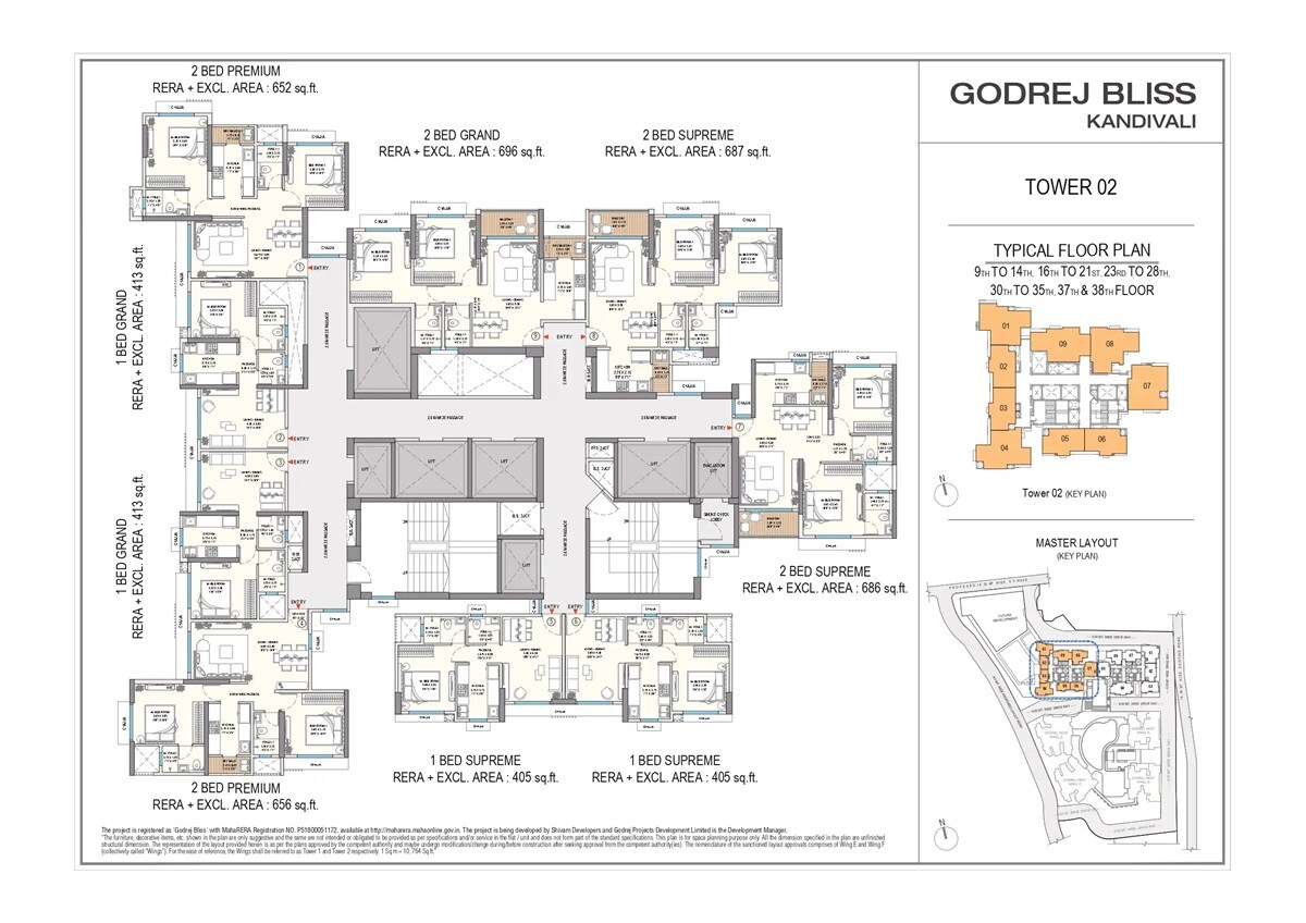 Godrej Bliss Kandivali Floor Plans 2