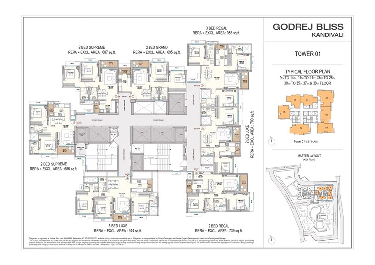 Godrej Bliss Kandivali Floor Plans 3