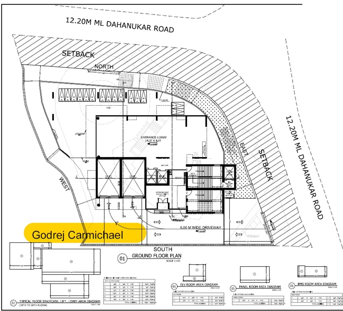 Godrej Carmichael Master Plan Image