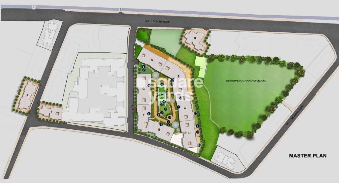 Godrej Central Master Plan Image