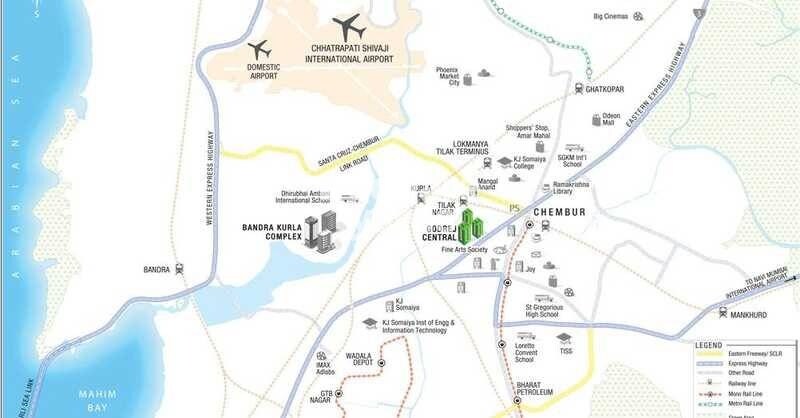 Godrej Central Phase III Location Image