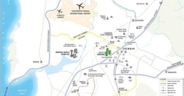 Godrej Central Location Image