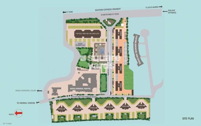 Godrej Garden Enclave Master Plan 1
