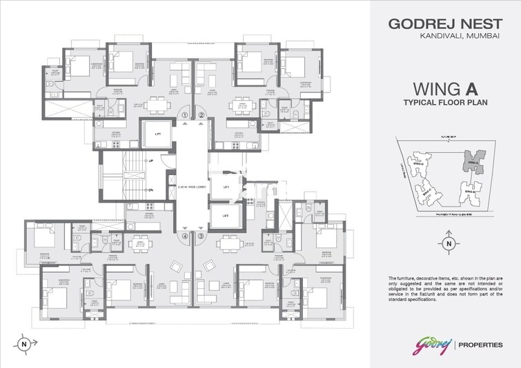 Godrej Nest Kandivali Floor Plans 1