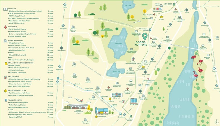 Godrej Nurture Mumbai Location Image